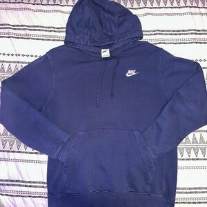 Nike Men's Deep Blue Pullover Hoodie